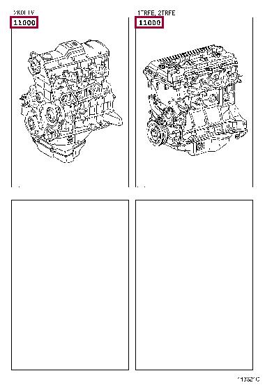 1900030410 Toyota Block assy-cylinder