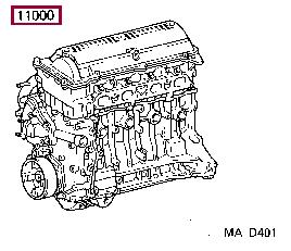1900076042 Toyota Block assy-cylinder