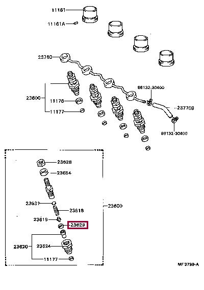 2362964010 Toyota Gasket