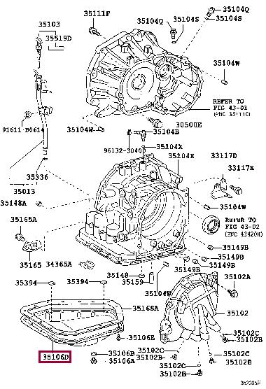 3510652030 Toyota Oil Pan