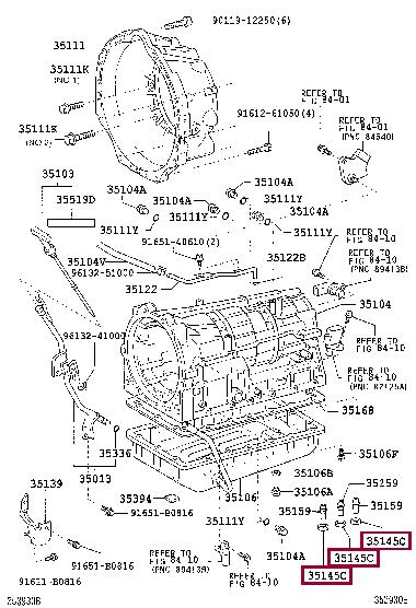 3514560020 Toyota Gasket