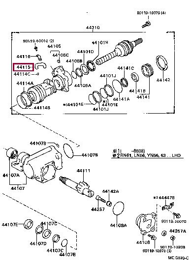 4411560020 Toyota Guide