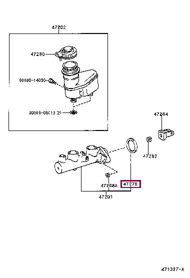 4727505010 Toyota Gasket