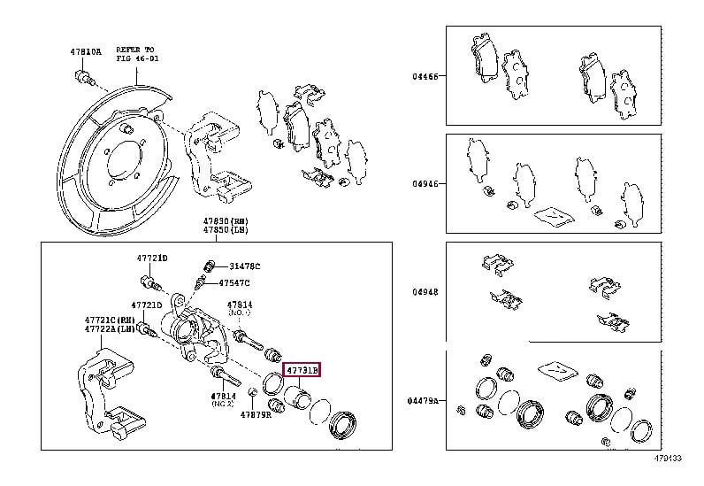 Toyota 47831-06050 Piston 4783106050