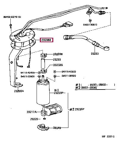7716917010 Toyota Profiled gasket