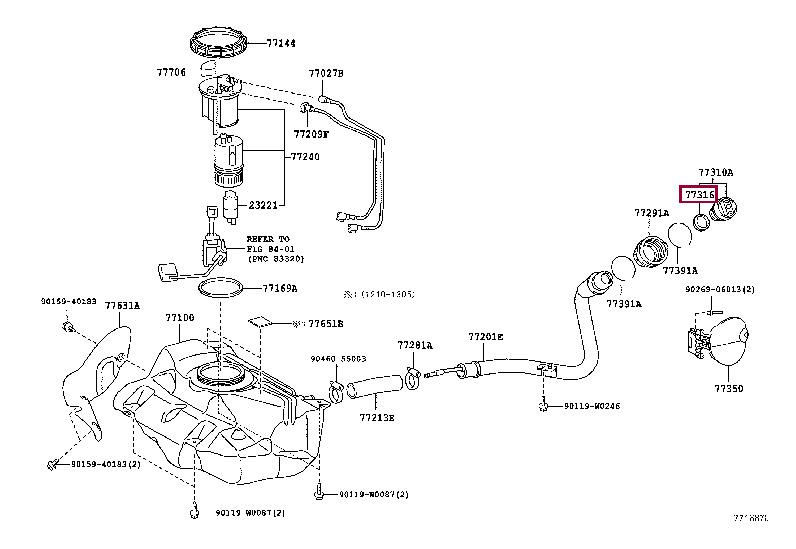 Toyota 77316-16010 Profiled gasket 7731616010 7731616010 Toyota Profiled gasket