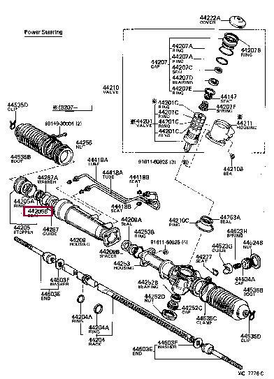 9031125008 Toyota Oil seal