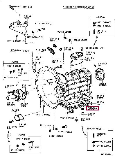 Toyota 90430-A0003 Profiled gasket 90430A0003