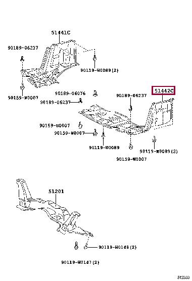 Buy Toyota 51442-0D140 at a low price in United Arab Emirates!