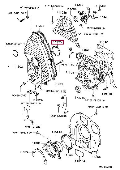1132954021 Toyota Tailegate surnd
