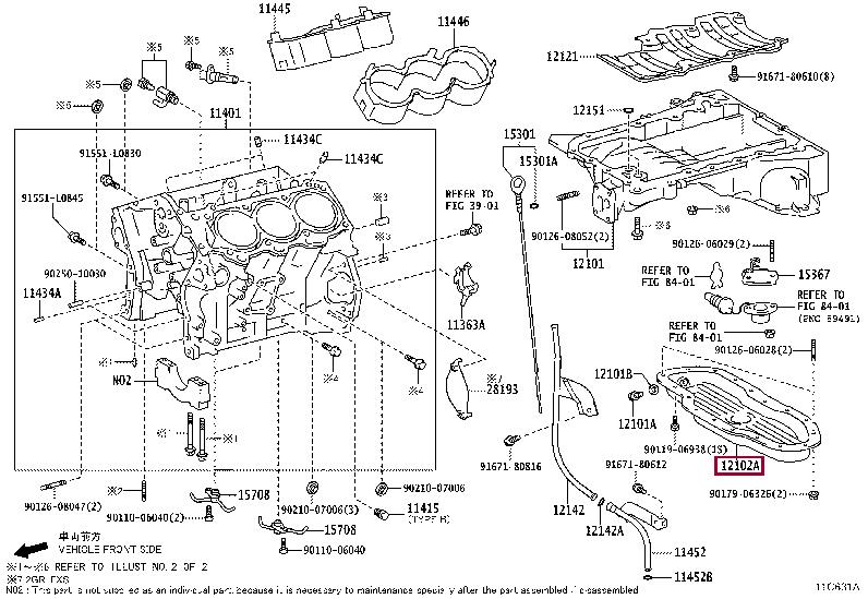 1210231110 Toyota Oil Pan