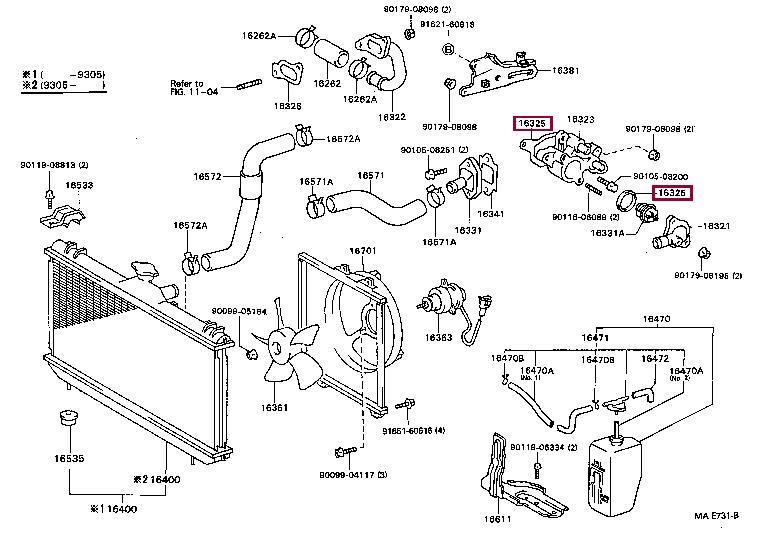 1632516020 Toyota Gasket