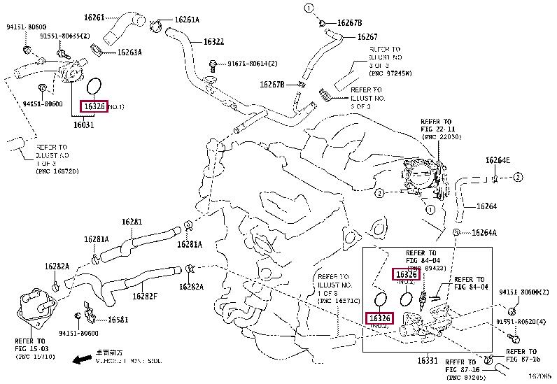 1632631040 Toyota Rubber ring