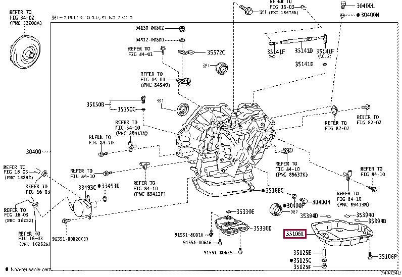 3510612131 Toyota Oil Pan