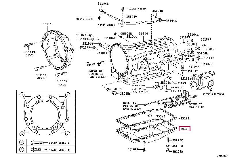 3510660200 Toyota Oil Pan