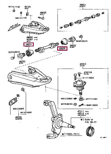 Toyota 48633-35010 Sealant 4863335010