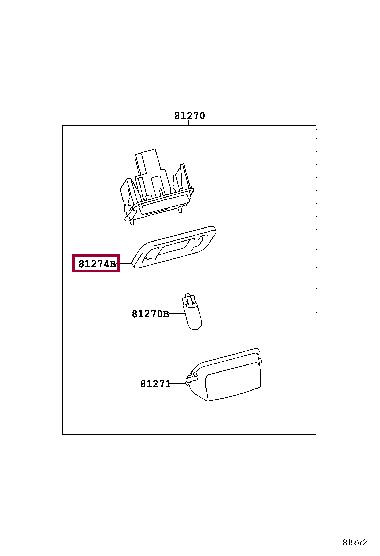 8127402130 Toyota Gasket