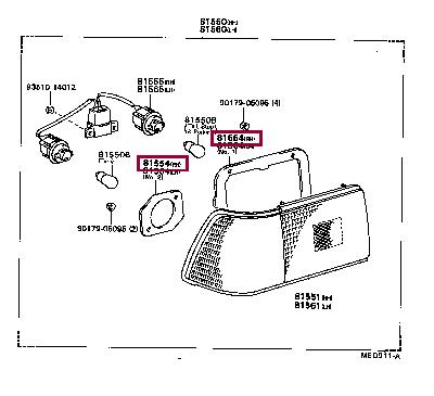 8155420600 Toyota Profiled gasket