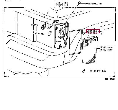 8161290A00 Toyota Gasket