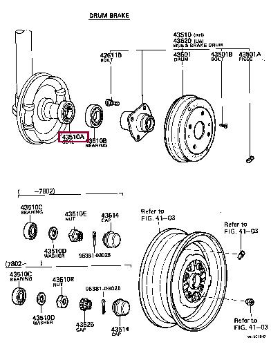 9031140108 Toyota Gasket