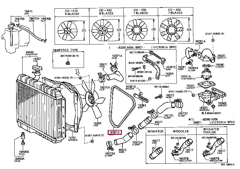 9934311265 Toyota V-Belt