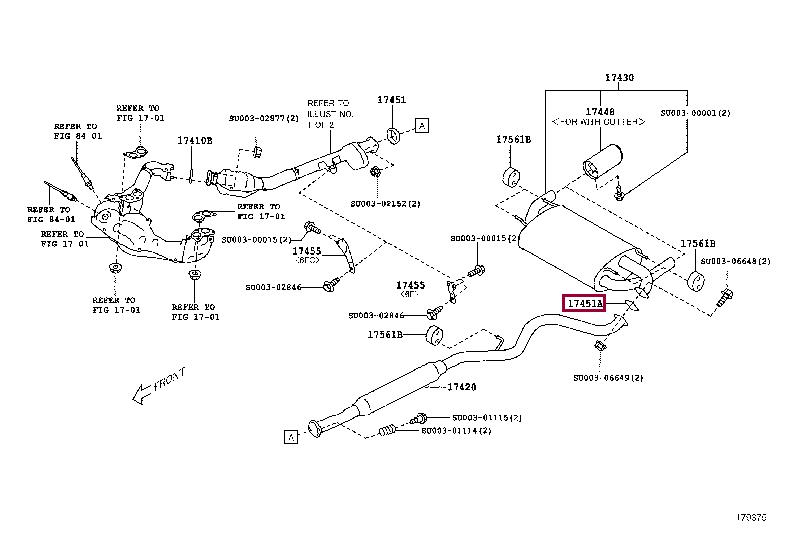 SU00306425 Toyota Gasket