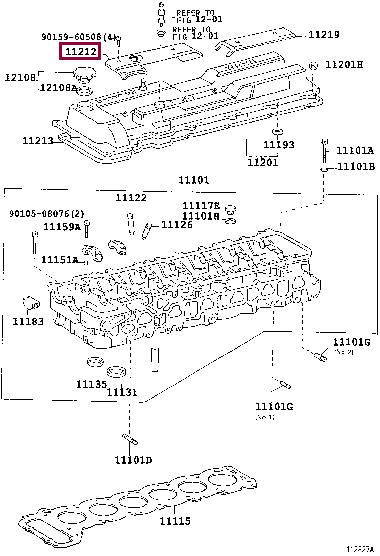 1121266011 Toyota Auto part