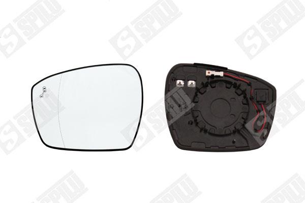 SPILU 15537 Left side mirror insert 15537