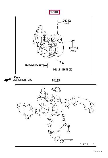 1720130190 Toyota Turbocharger