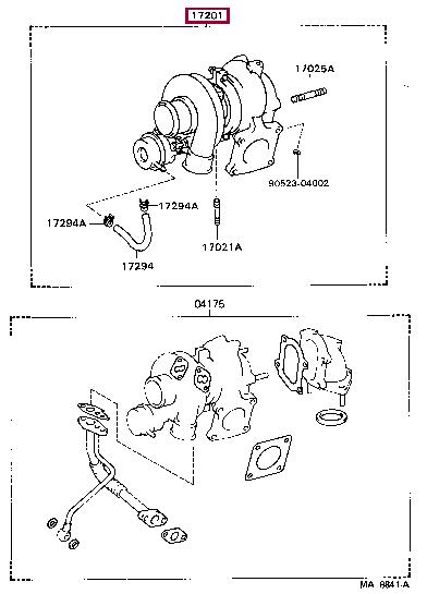 1720142020 Toyota Turbocharger