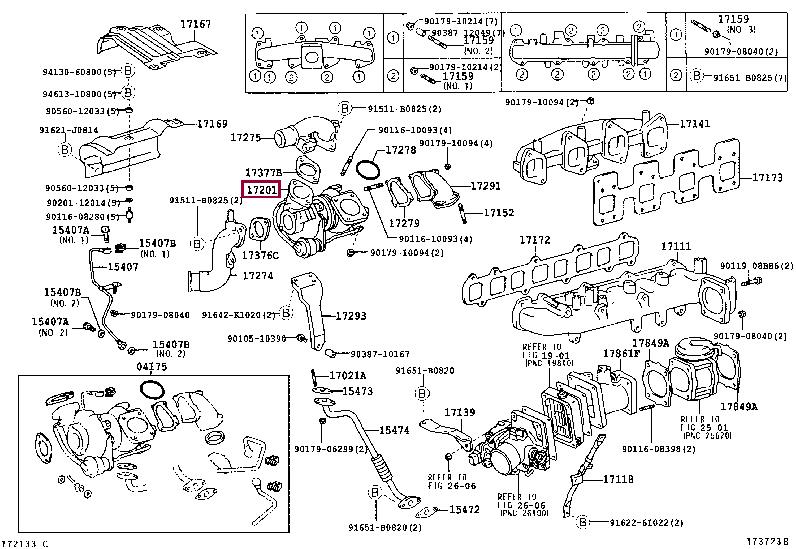1720158070B0 Toyota Turbocharger
