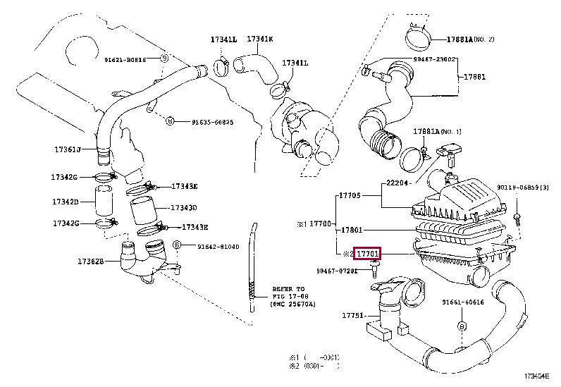 1770127170 Toyota Air cleaner filter box