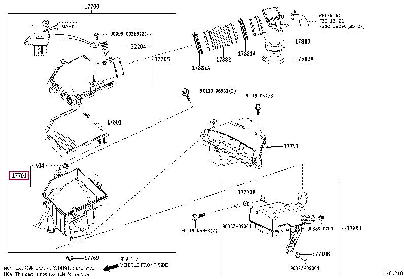 Buy Toyota 17701-36230 at a low price in United Arab Emirates!