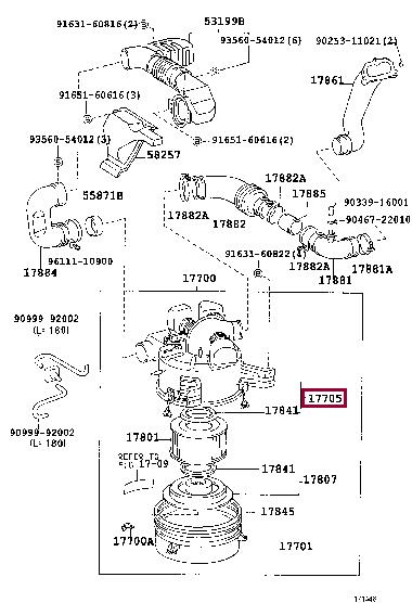 1770517060 Toyota Air cleaner filter box