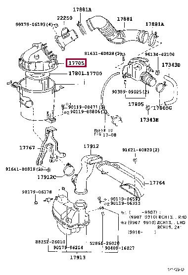 1770575081 Toyota Air cleaner filter box