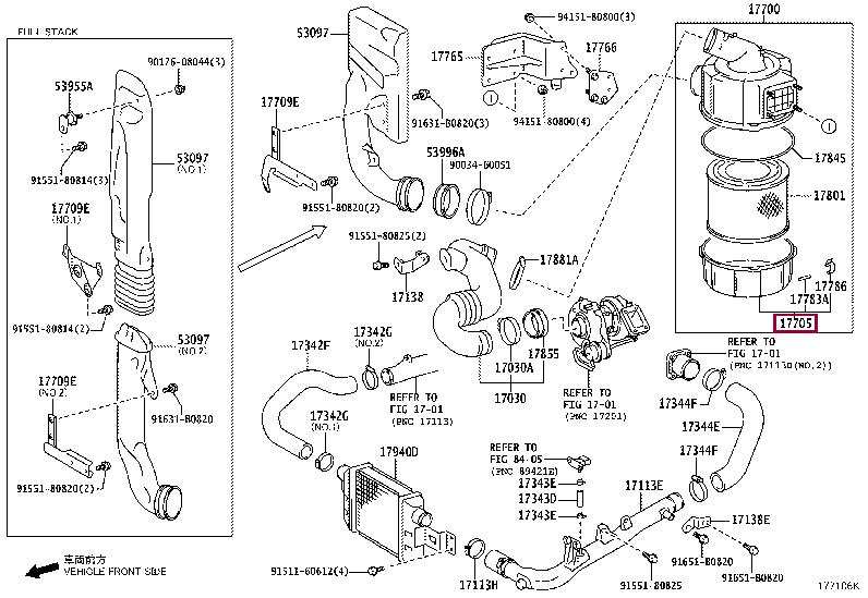 1770578091 Toyota Air cleaner filter box