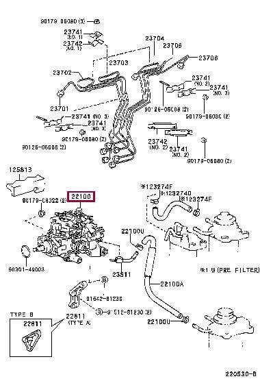 221001C390 Toyota Fuel pump