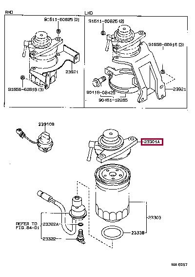 2330164200 Toyota Fuel pump