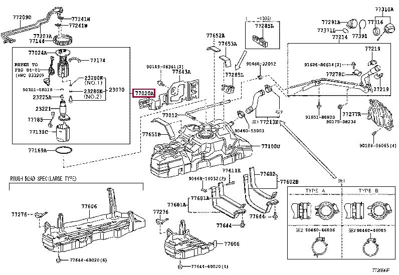 7702060411 Toyota Fuel pump