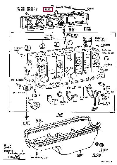 1125161020 Toyota Auto part