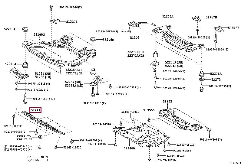 5144148060 Toyota Engine protection