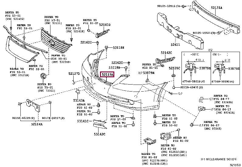 Buy Toyota 52119-33950 at a low price in United Arab Emirates!