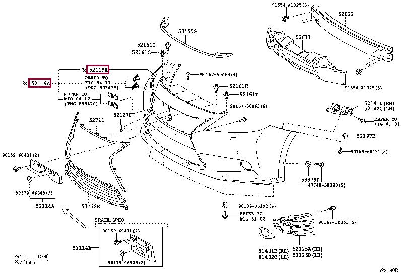 Buy Toyota 52119-3T910 at a low price in United Arab Emirates!