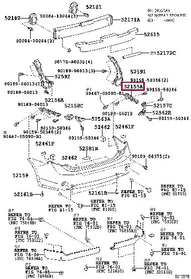 Buy Toyota 52155-02110 at a low price in United Arab Emirates!