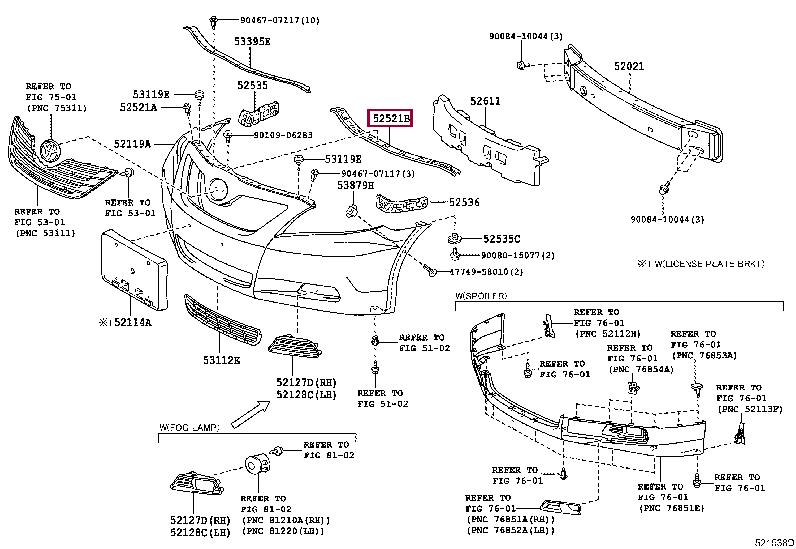 Buy Toyota 52521-06020 at a low price in United Arab Emirates!