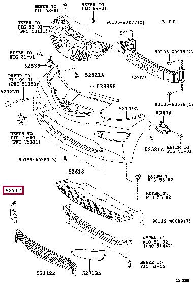 Buy Toyota 52712-0H902 at a low price in United Arab Emirates!