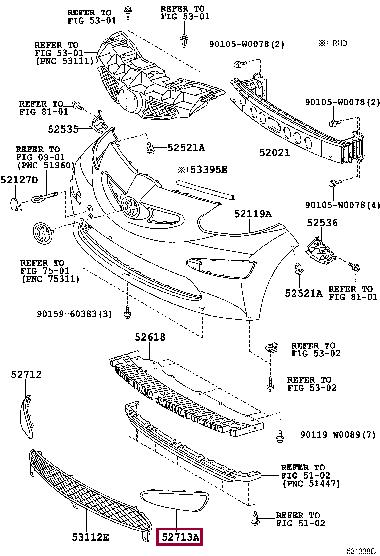 Buy Toyota 52713-0H902 at a low price in United Arab Emirates!