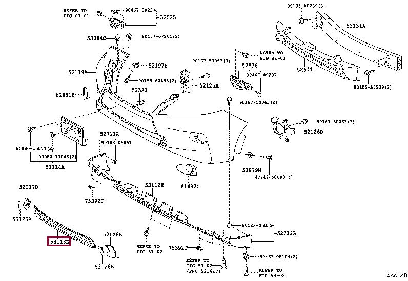 Buy Toyota 53113-0E020 at a low price in United Arab Emirates!
