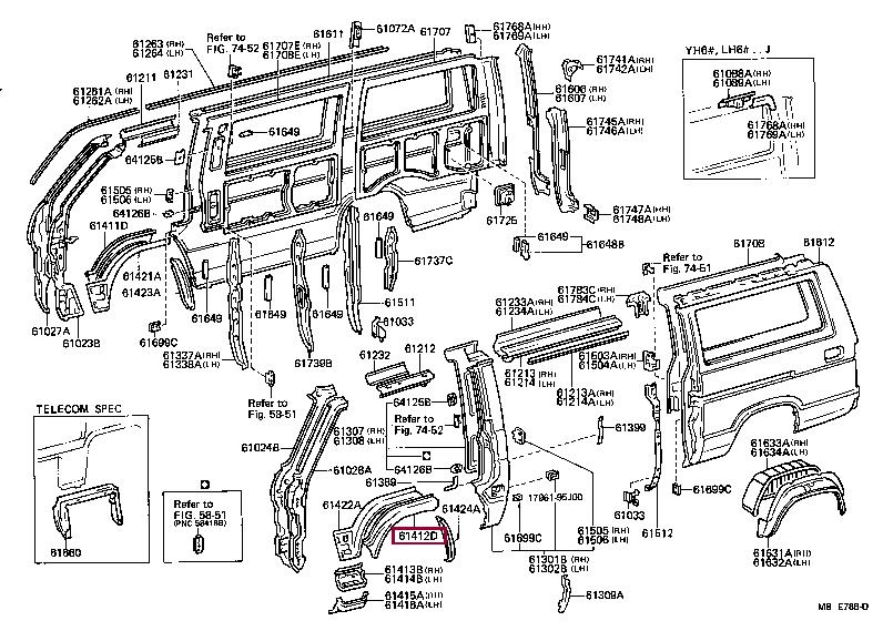 6141295J00 Toyota Wing