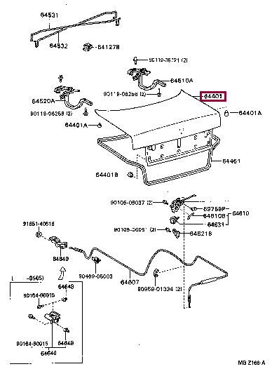 Toyota 64401-1A520 PANEL SUB-ASSY, 644011A520